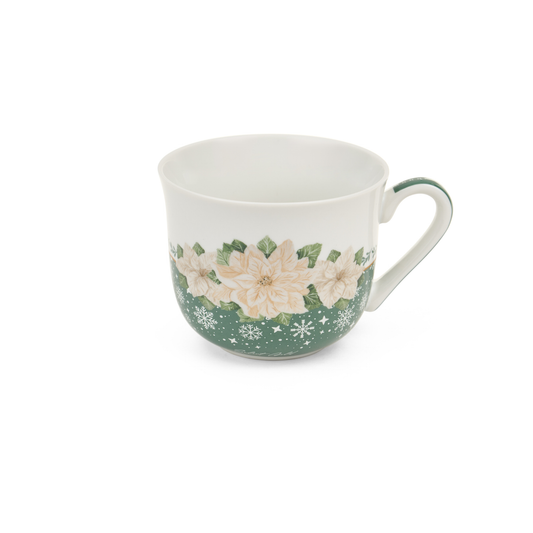 Assortimento tazza in ceramica con scatola silent gold 370 ML - Nuvole di stoffa