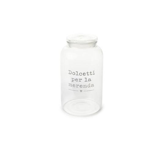 Barattolo Borosilicato Dolcetti 13X22 CM 2300 ML - Nuvole di stoffa