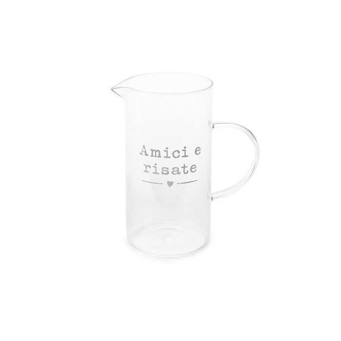 Brocca borosilicato Amici 15.5X10X20 CM 1200 ML