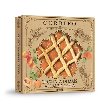 Cordero Crostata di Mais all'Albicocca 440g