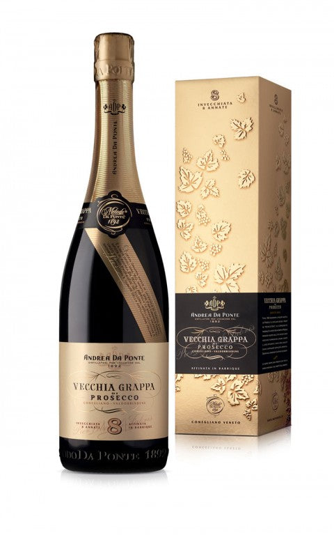 Da Ponte Vecchia Grappa di Prosecco 8 Annate Blend 75 cl VOL 42%