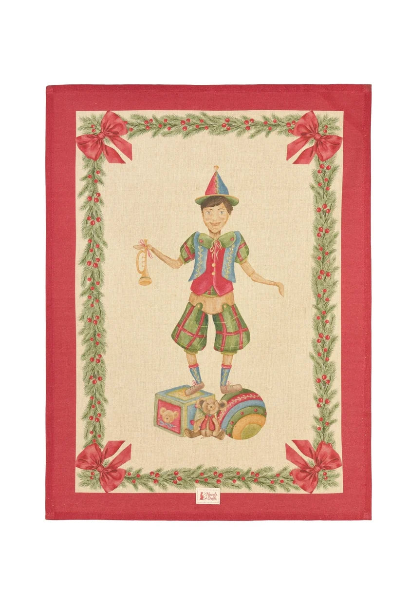 Assortimento Strofinaccio vintage toys 50x70 cm - Nuvole di stoffa