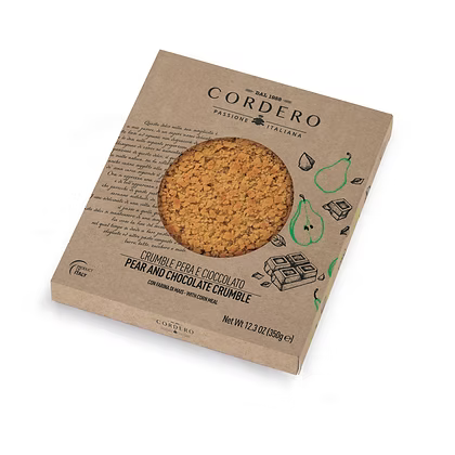 Cordero Crumble Pera e Cioccolato 350g