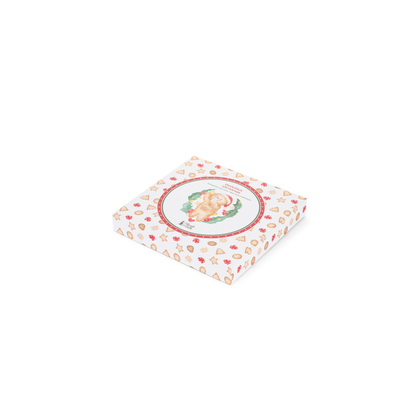 Sottopentola delicious christmas con giftbox 20x21 cm - Nuvole di stoffa