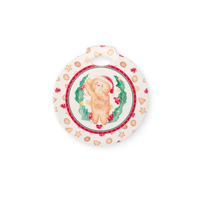 Sottopentola delicious christmas con giftbox 20x21 cm - Nuvole di stoffa