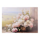 Quadro in tela cesto fiori 50x70x2.5 - Nuvole di stoffa