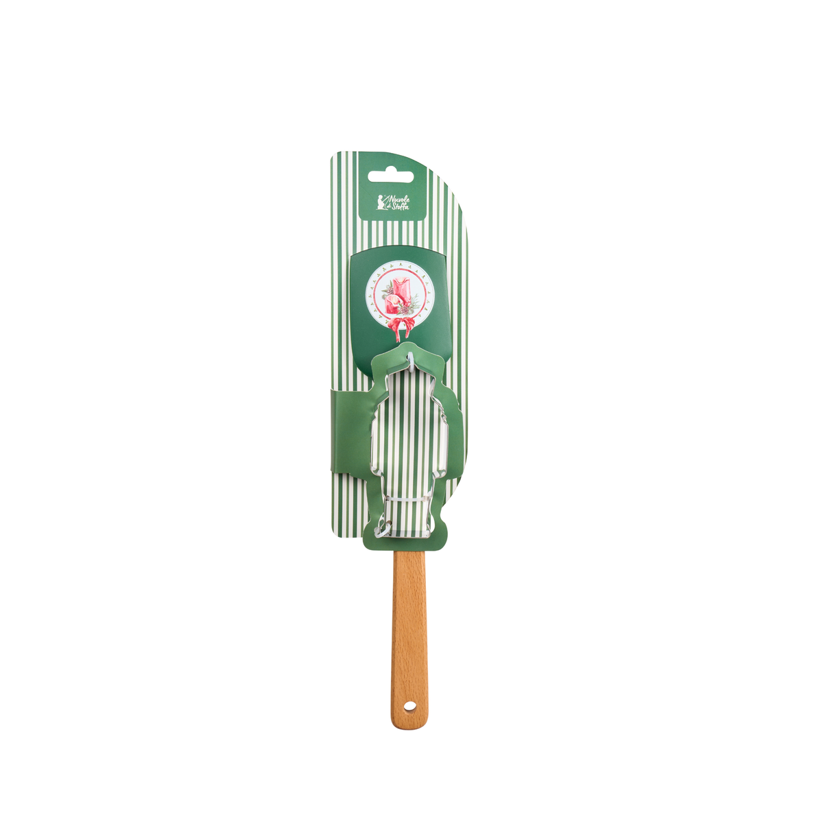 Assortimento set spatola in silicone con stampino in acciaio magic noel - Nuvole di stoffa