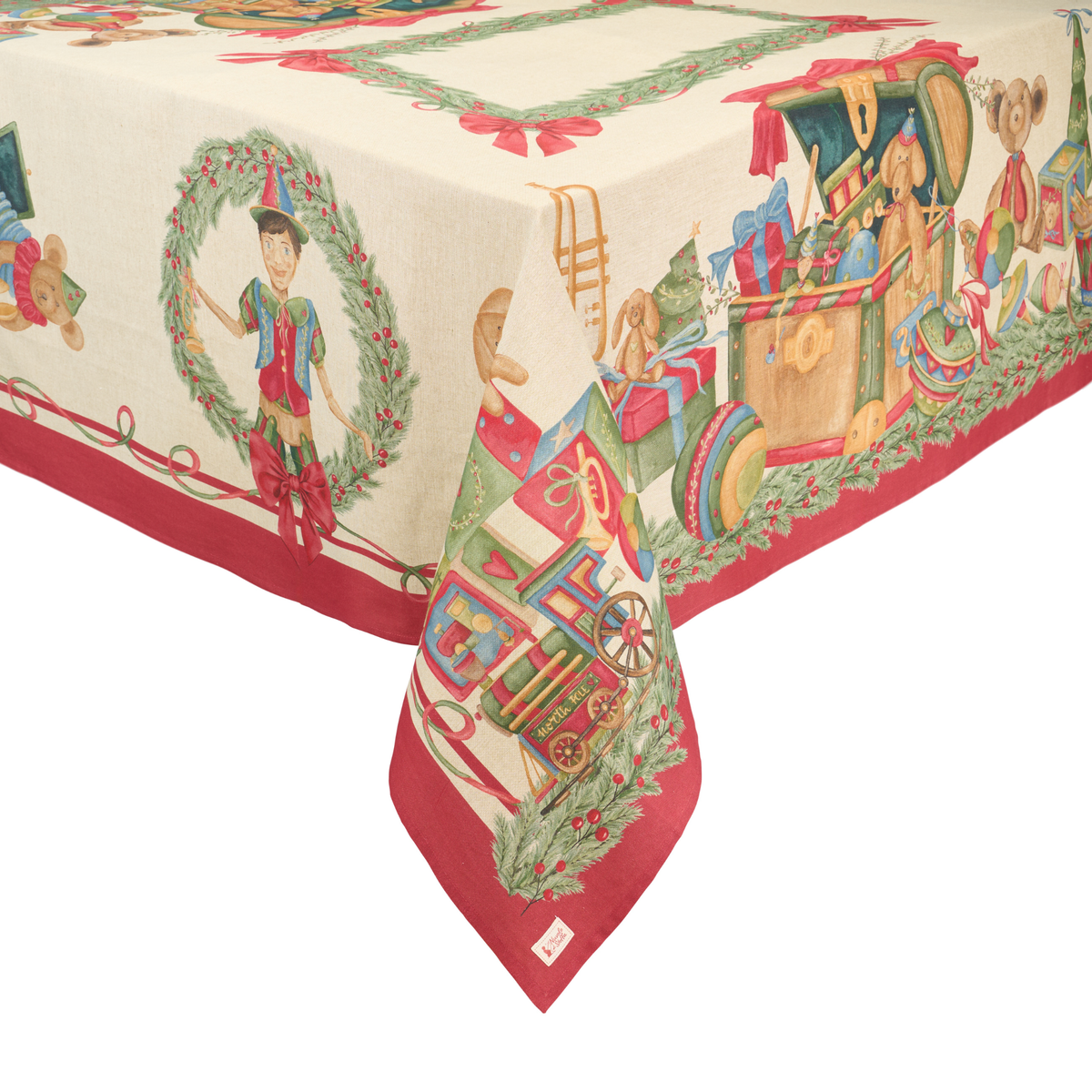 Tovaglia vintage toys 160x320 CM - Nuvole di stoffa