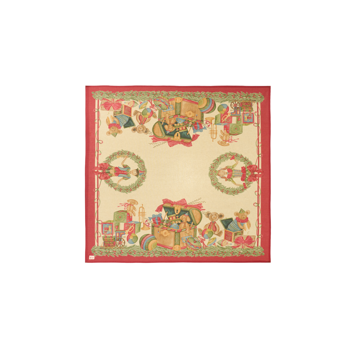 Centro tavola vintage toys 120x120 CM - Nuvole di stoffa