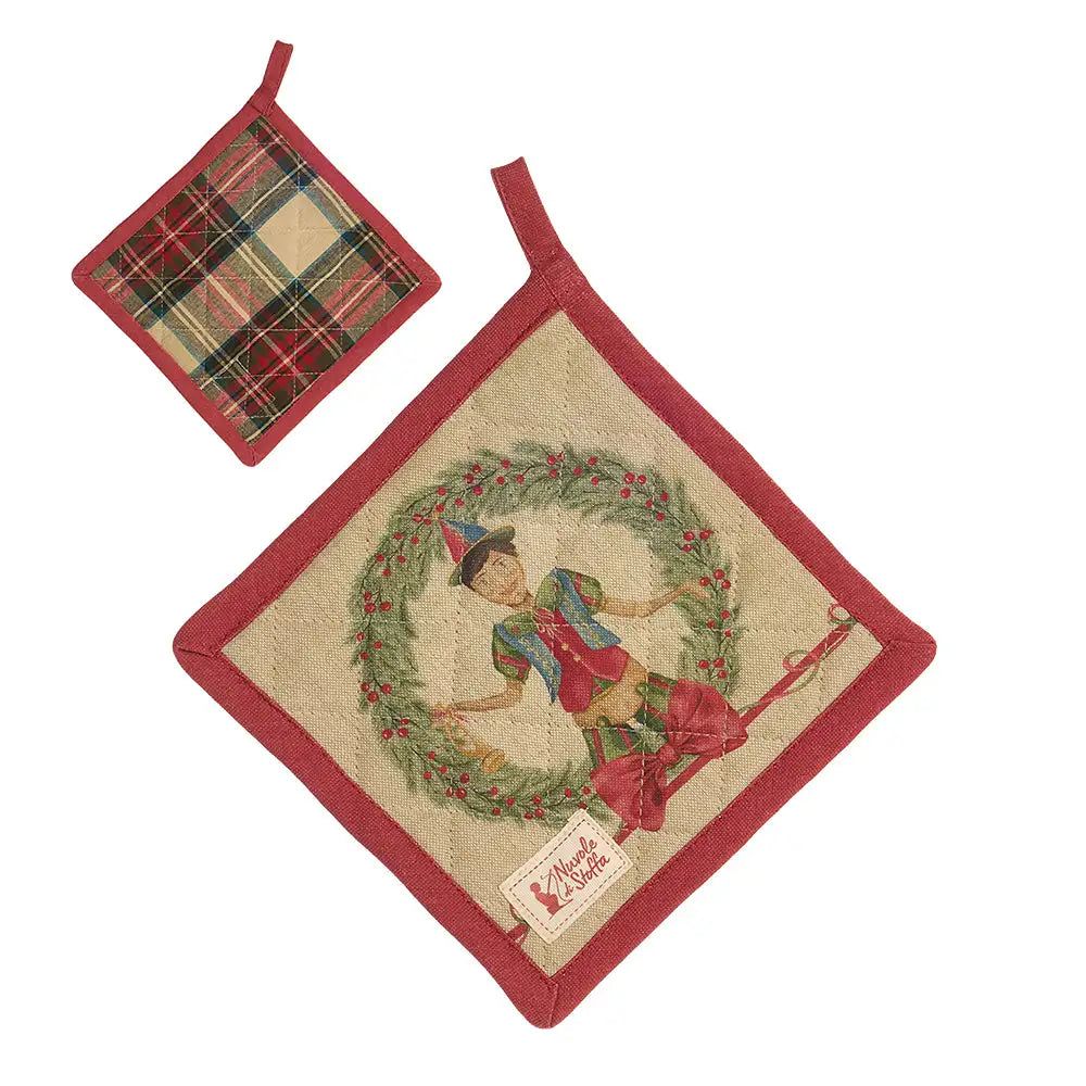Presina vintage toys 18x18 CM - Nuvole di stoffa