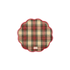 Tovaglia Americana tonda quilt tartan 40x40 - Nuvole di stoffa