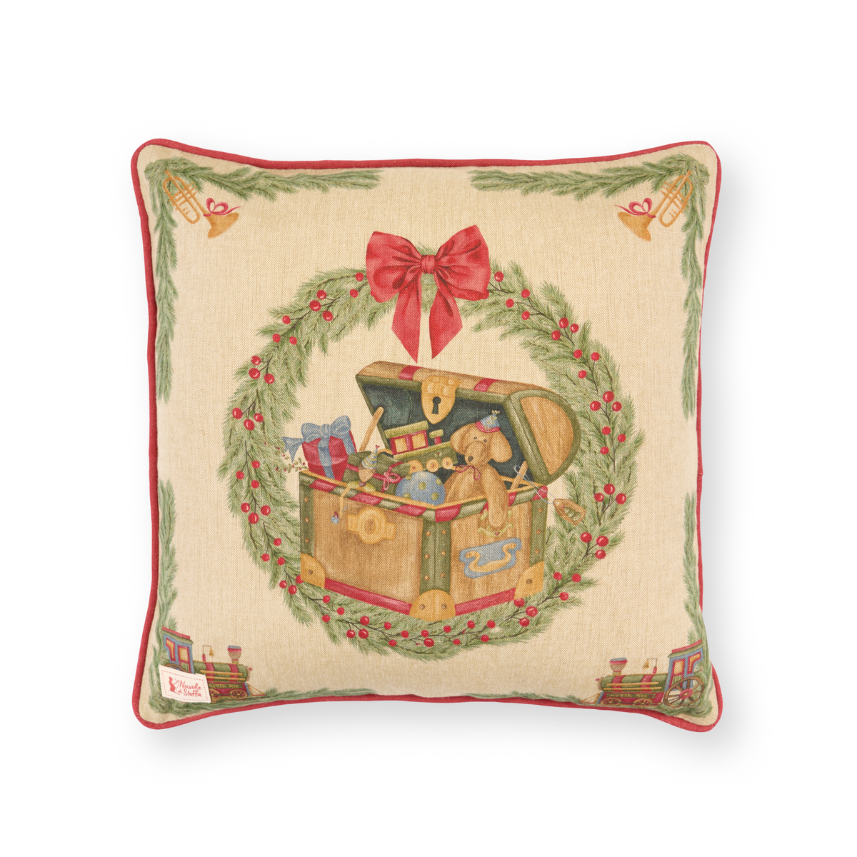Cuscino vintage toys 40x40 CM - Nuvole di stoffa