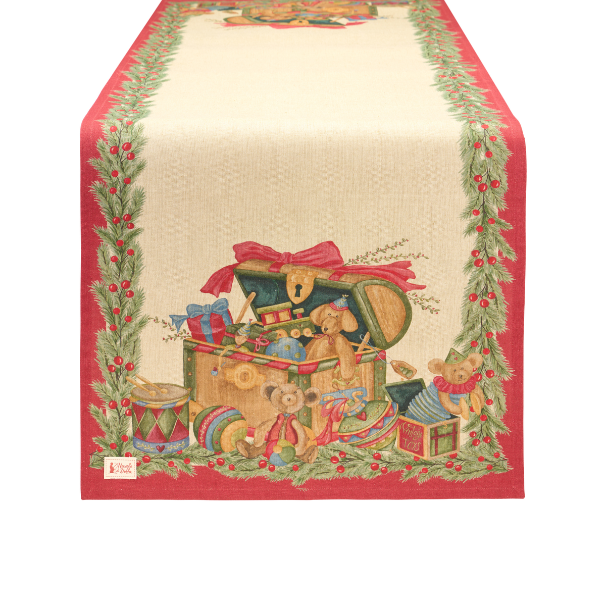 Runner vintage toys 50x150 CM - Nuvole di stoffa