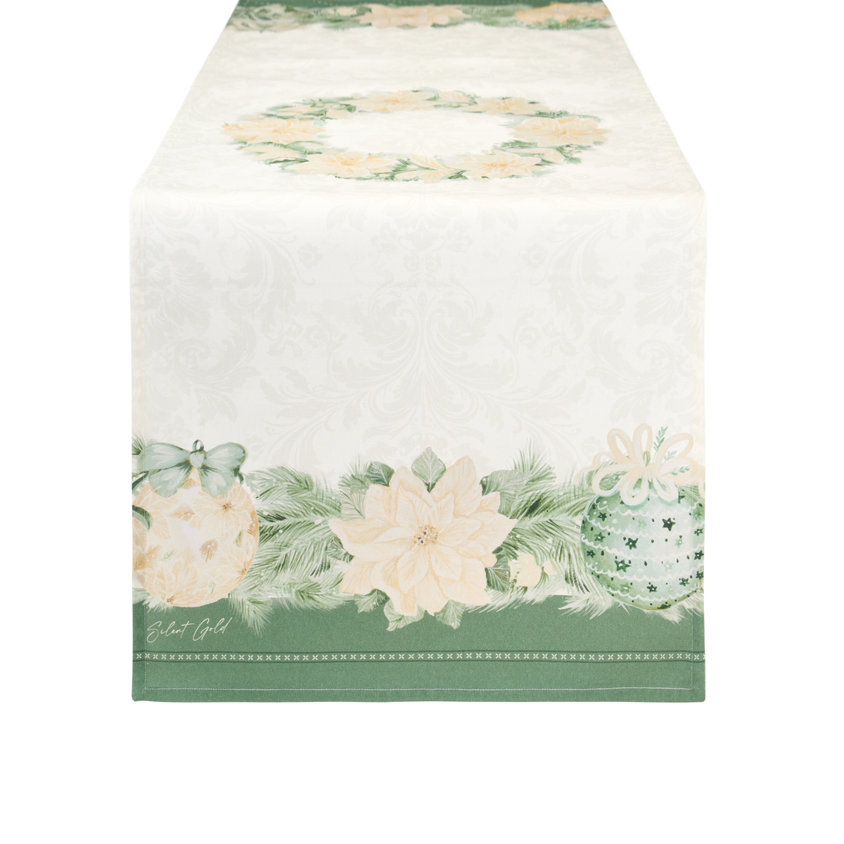 Runner in cotone silent gold 50x150 cm - Nuvole di stoffa