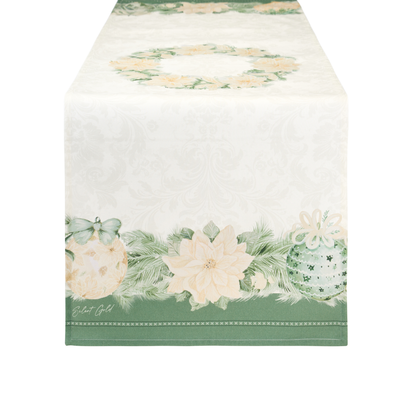Runner in cotone silent gold 50x150 cm - Nuvole di stoffa