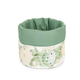 Cestino in cotone silent gold 23x20 cm - Nuvole di stoffa - Nuvole di stoffa