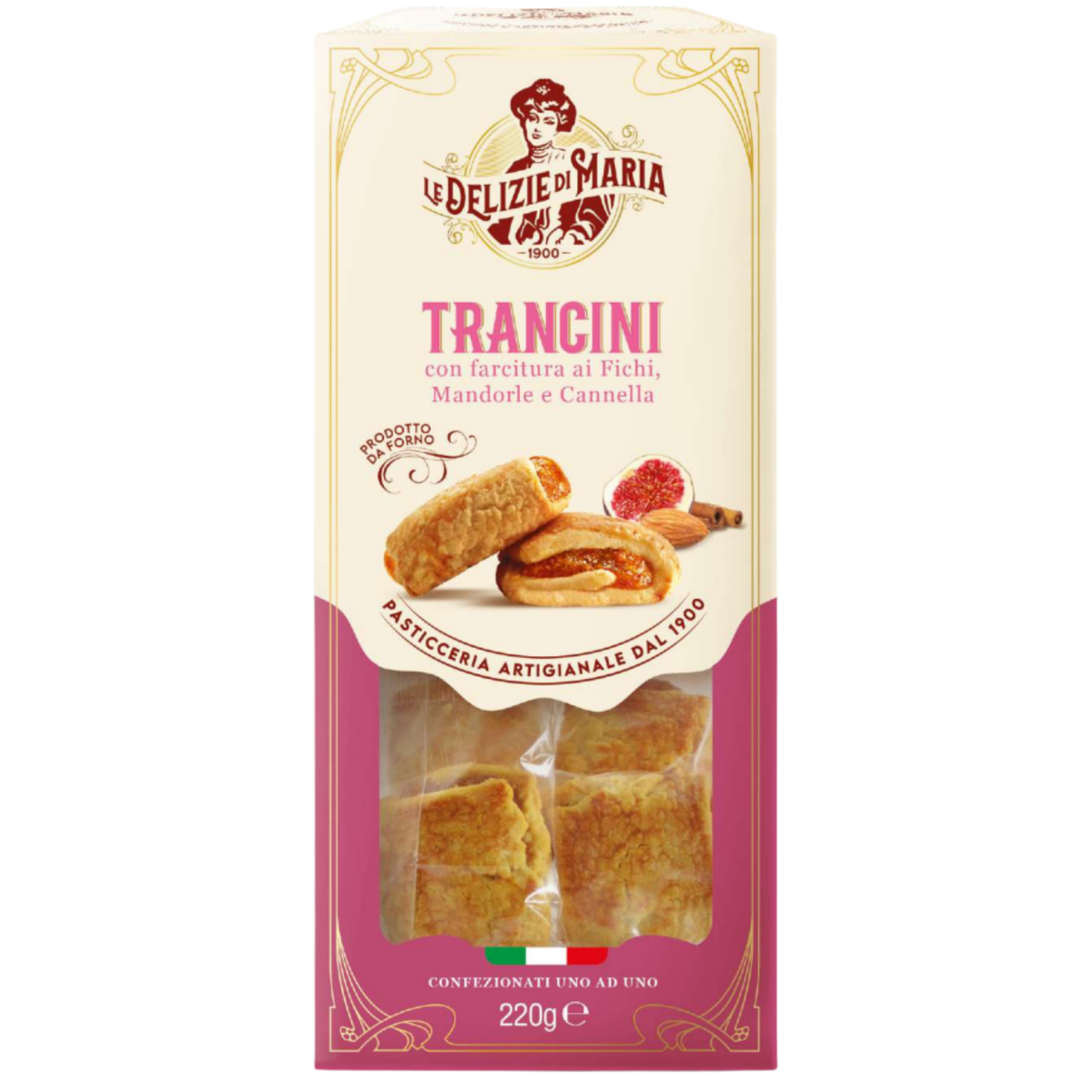 Le Delizie di Maria Trancini ai Fichi, Mandorle & Cannella 220g
