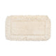 Tappeto bagno in cotone Nuage color burro 55x100cm - Nuvole di stoffa