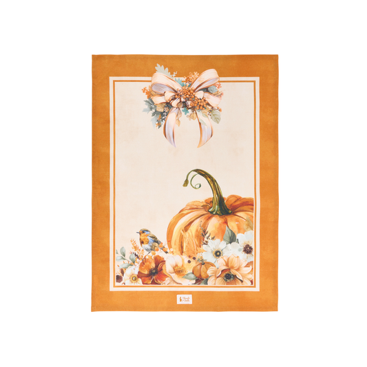 Assortimento strofinacci racconti autunno in cotone 50x70cm - Nuvole di stoffa