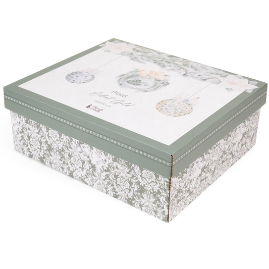 Plaid con giftbox silent gold 130x160cm - Nuvole di stoffa