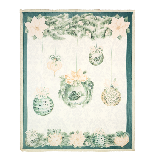 Plaid con giftbox silent gold 130x160cm - Nuvole di stoffa