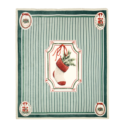 Assortimento plaid con giftbox magic noel 130x160cm - Nuvole di stoffa