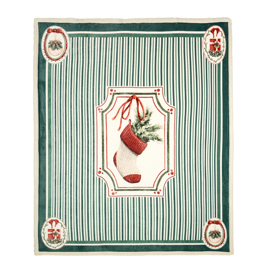 Assortimento plaid con giftbox magic noel 130x160cm - Nuvole di stoffa