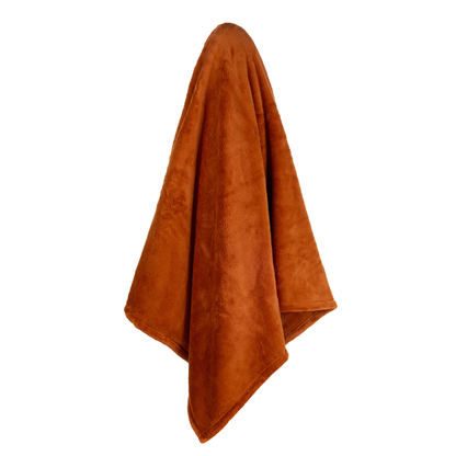 Ass plaid ocra/terracotta/verde 130x160 - Nuvole di stoffa