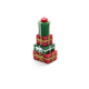 Candela pacchi regalo h 14 cm - Nuvole di stoffa