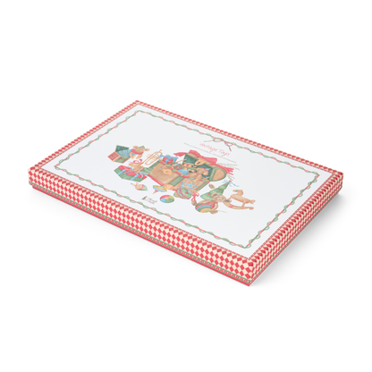 Piatto portata vintage toys 35x23.5 cm - Nuvole di stoffa