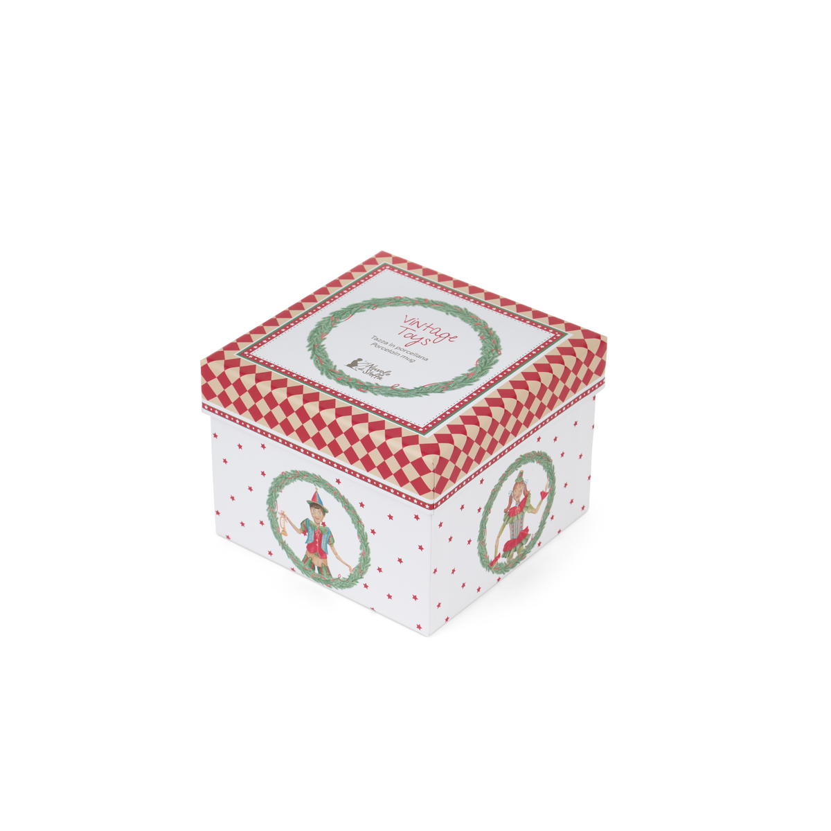 Assortimento tazza in ceramica con scatola  regalo vintage toys 370 ML - Nuvole di stoffa