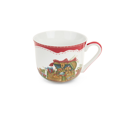 Assortimento tazza in ceramica con scatola  regalo vintage toys 370 ML - Nuvole di stoffa
