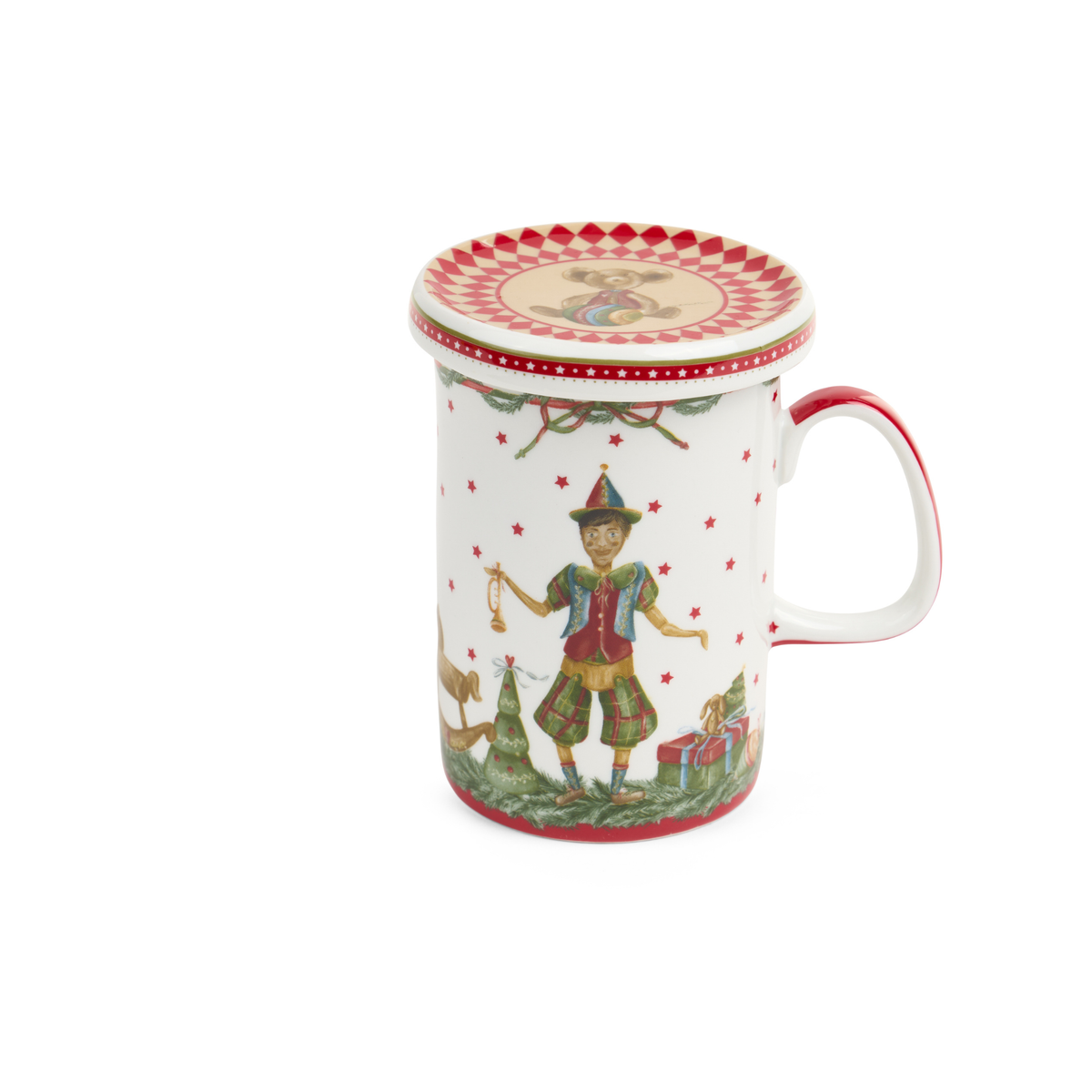 Assortimento tisaniera in ceramica con scatola regalo vintage toys - Nuvole di stoffa