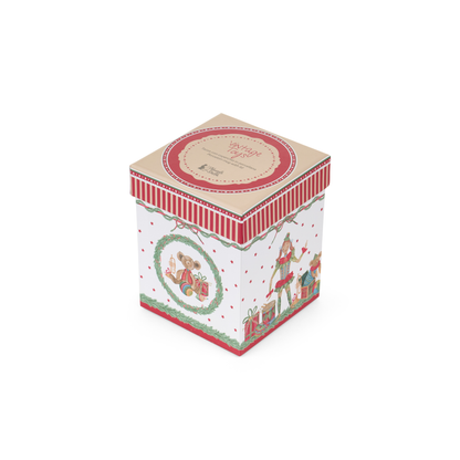 Assortimento tisaniera in ceramica con scatola regalo vintage toys - Nuvole di stoffa