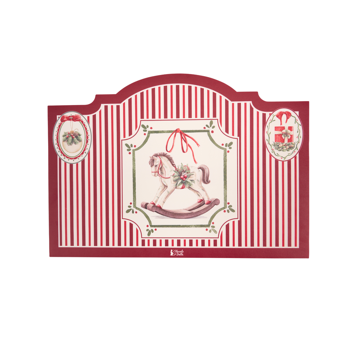 Assortimento  tovaglietta americana in vinile magic noel 50x35 cm - Nuvole di stoffa