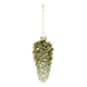 Pigna vetro verde lucido con scatola 6x13 cm - Nuvole di stoffa