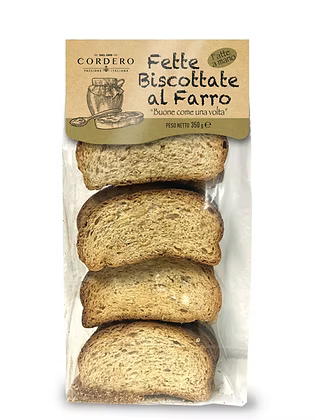 Cordero Fette Biscottate al Farro 350g