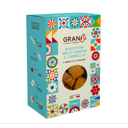 Tumminello Biscottini Mela e Cannella 210g