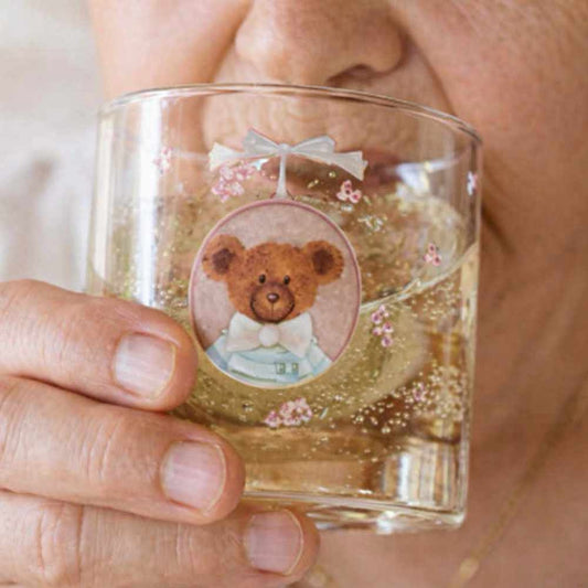 Sweet bear bicchieri borosilicato
