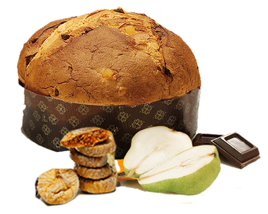 Pasticceria D'Elia Panettone Fichi Pere e Cioccolato